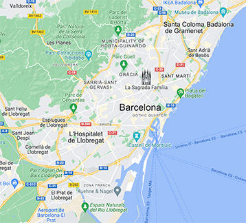 Barcelona Map